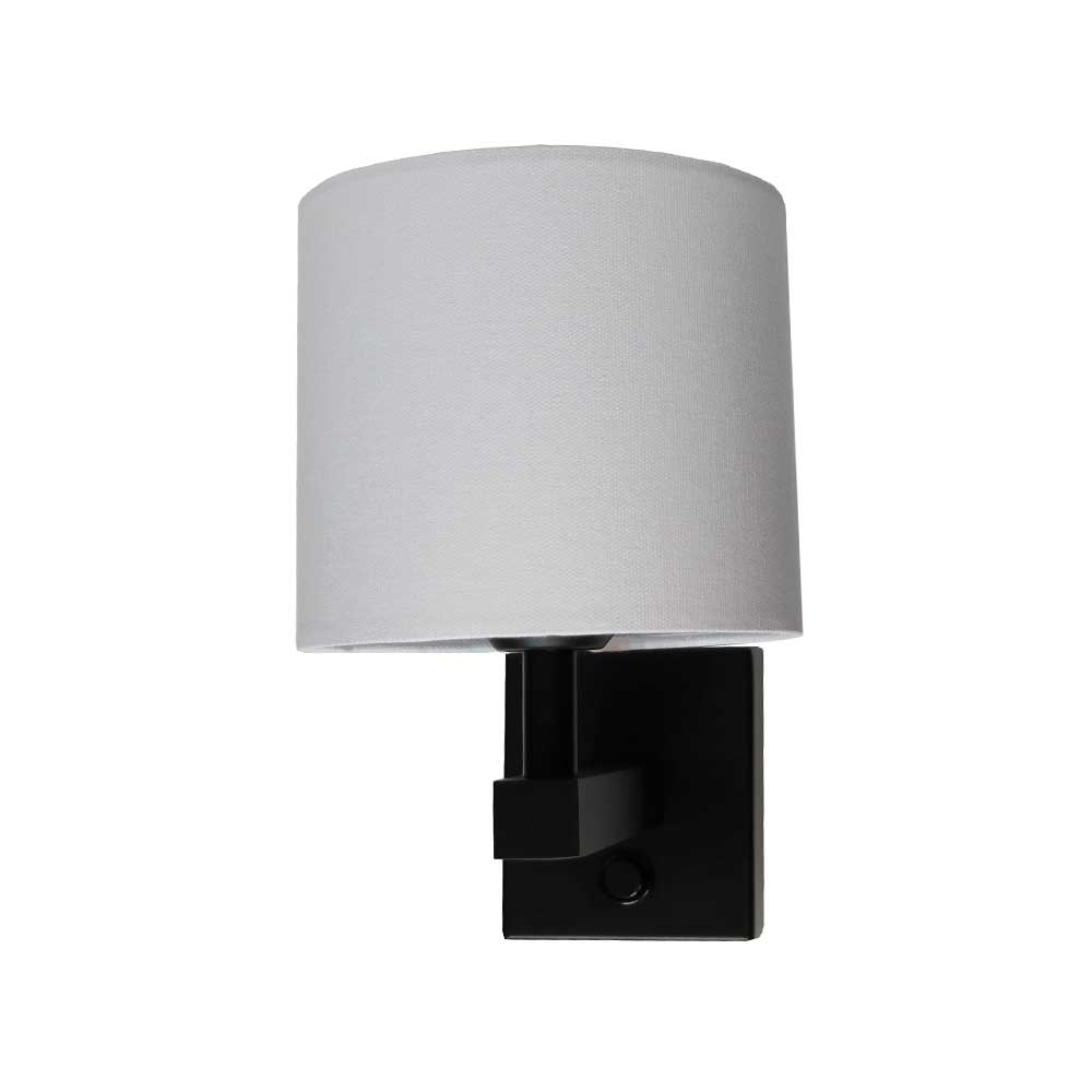 wandlamp LAVOS met schakelaar zwart Artdelight