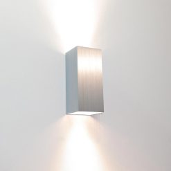 wandlamp DANTE2 aluminium Artdelight