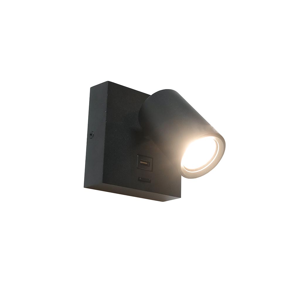 wandlamp MASTER zwart Artdelight