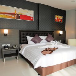 sfeerfoto wandlamp MOKKA zwart/goud Artdelight