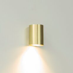 wandlamp ROULO1 mat goud Artdelight