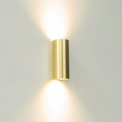wandlamp ROULO2 mat goud Artdelight