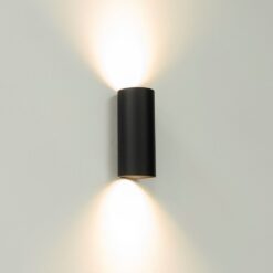 wandlamp ROULO2 zwart Artdelight