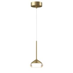 hanglamp PHOENIX goud geborsteld Artdelight