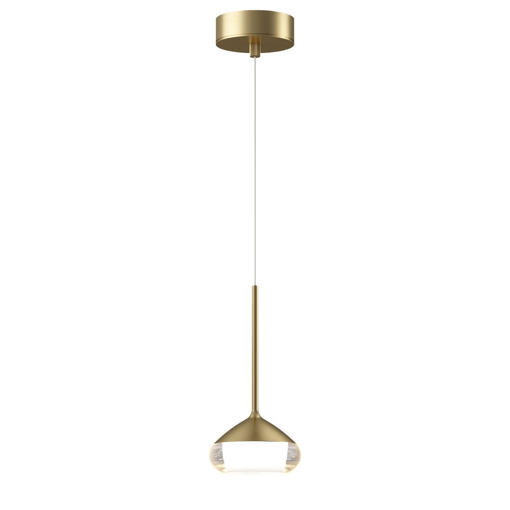 hanglamp PHOENIX goud geborsteld Artdelight