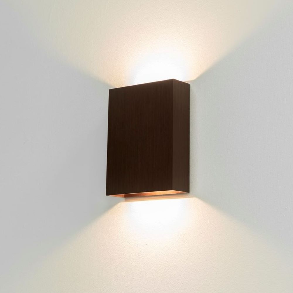 wandlamp MEMPHIS brons geborsteld Artdelight