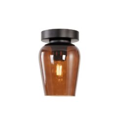 plafondlamp TOMBO-12,5 bruin Artdelight