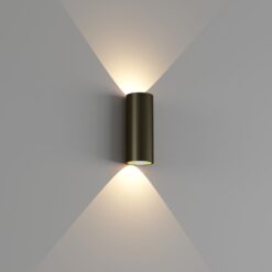 wandlamp BRODY2 Dim To Warm donker antiek brons Artdelight