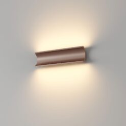 wandlamp MALIBU-2L brons geborsteld Artdelight