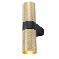 wandlamp GRANA mat goud Artdelight