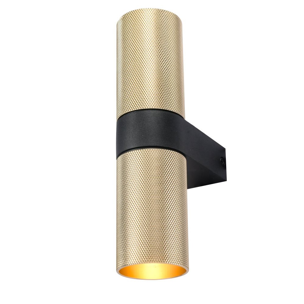 wandlamp GRANA mat goud Artdelight