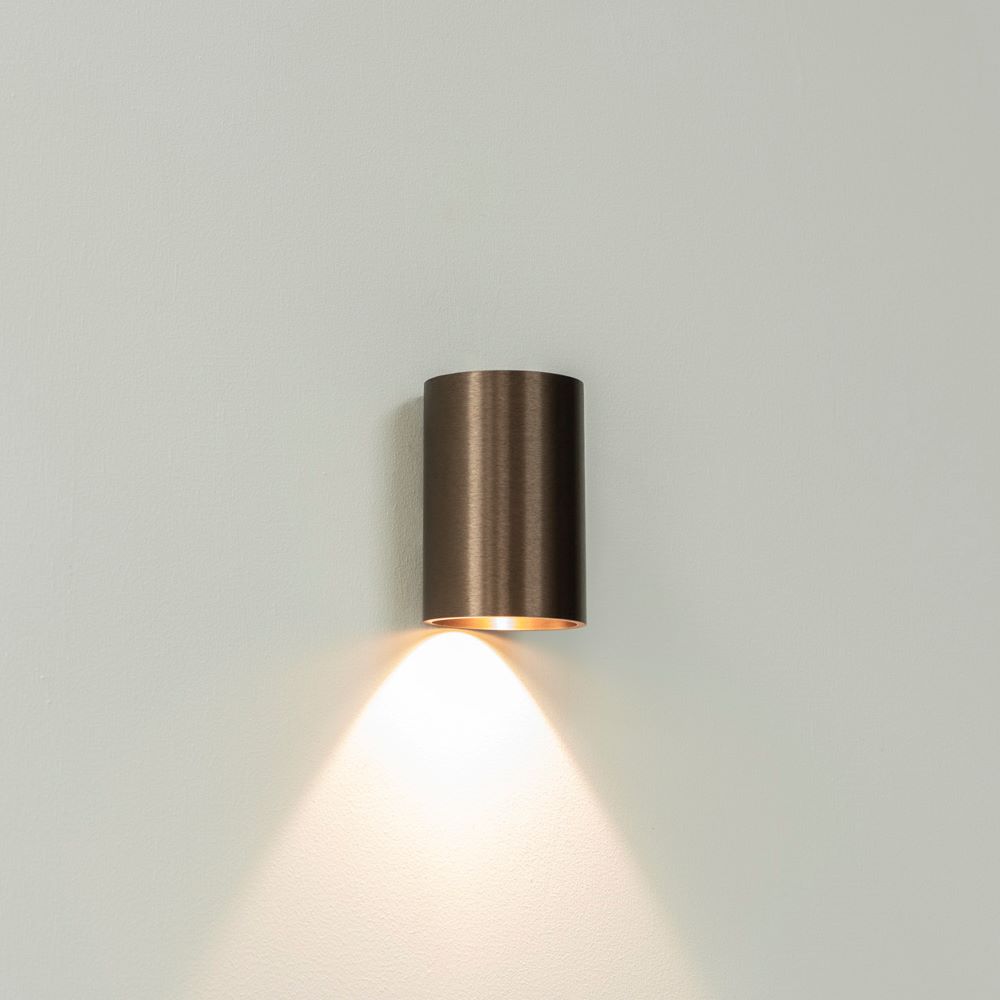 wandlamp BRODY1 brons geborsteld Artdelight
