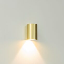 wandlamp BRODY1 goud geborsteld Artdelight