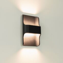wandlamp DALLAS zwart Artdelight