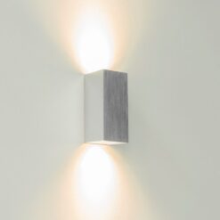 wandlamp DANTE2 aluminium Artdelight