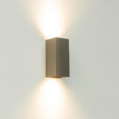 wandlamp DANTE2 licht brons Artdelight