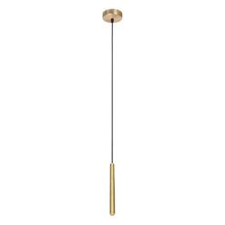 hanglamp TUBO-40 mat goud Artdelight